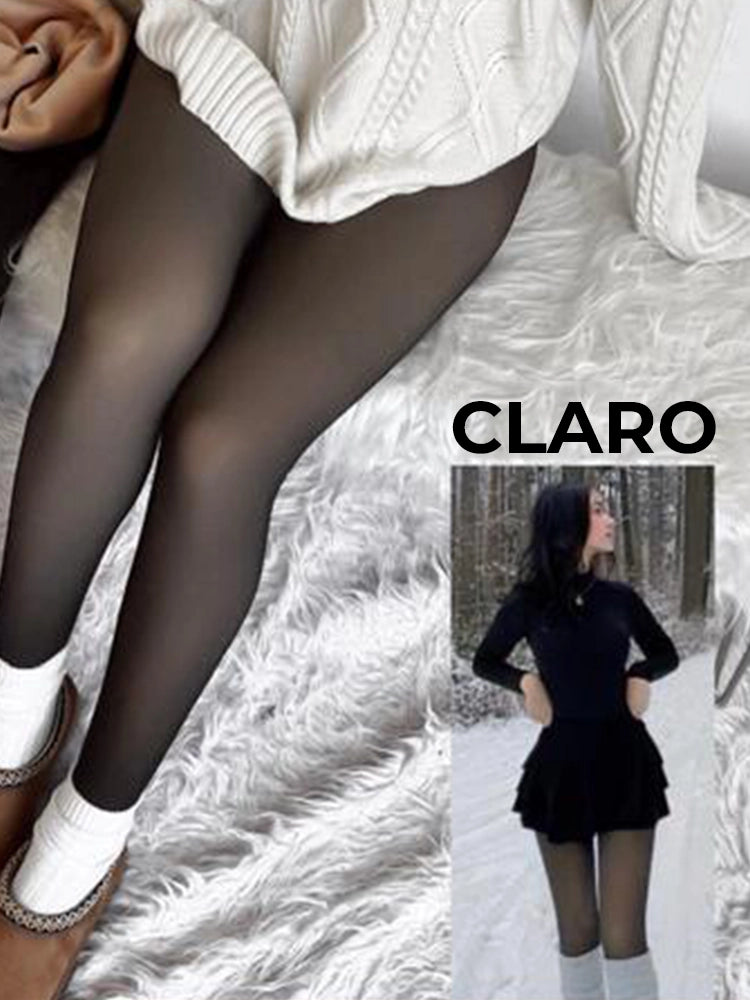 Pantimedias MAGIC efecto pierna al desnudo con forro polar