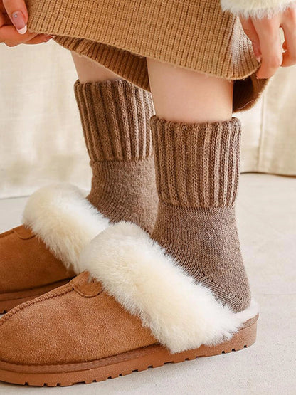 Women’s Thick Fleece-Lined Winter Socks