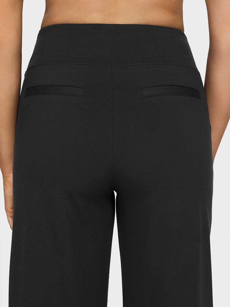 Loose High-Waist Business Casual Pants